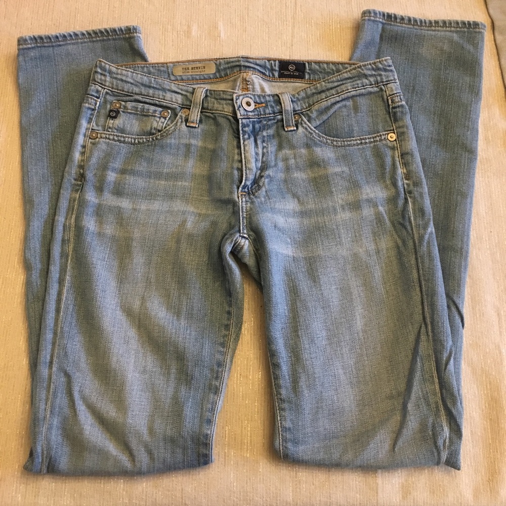 AG The Stevie Slim Straight jeans
